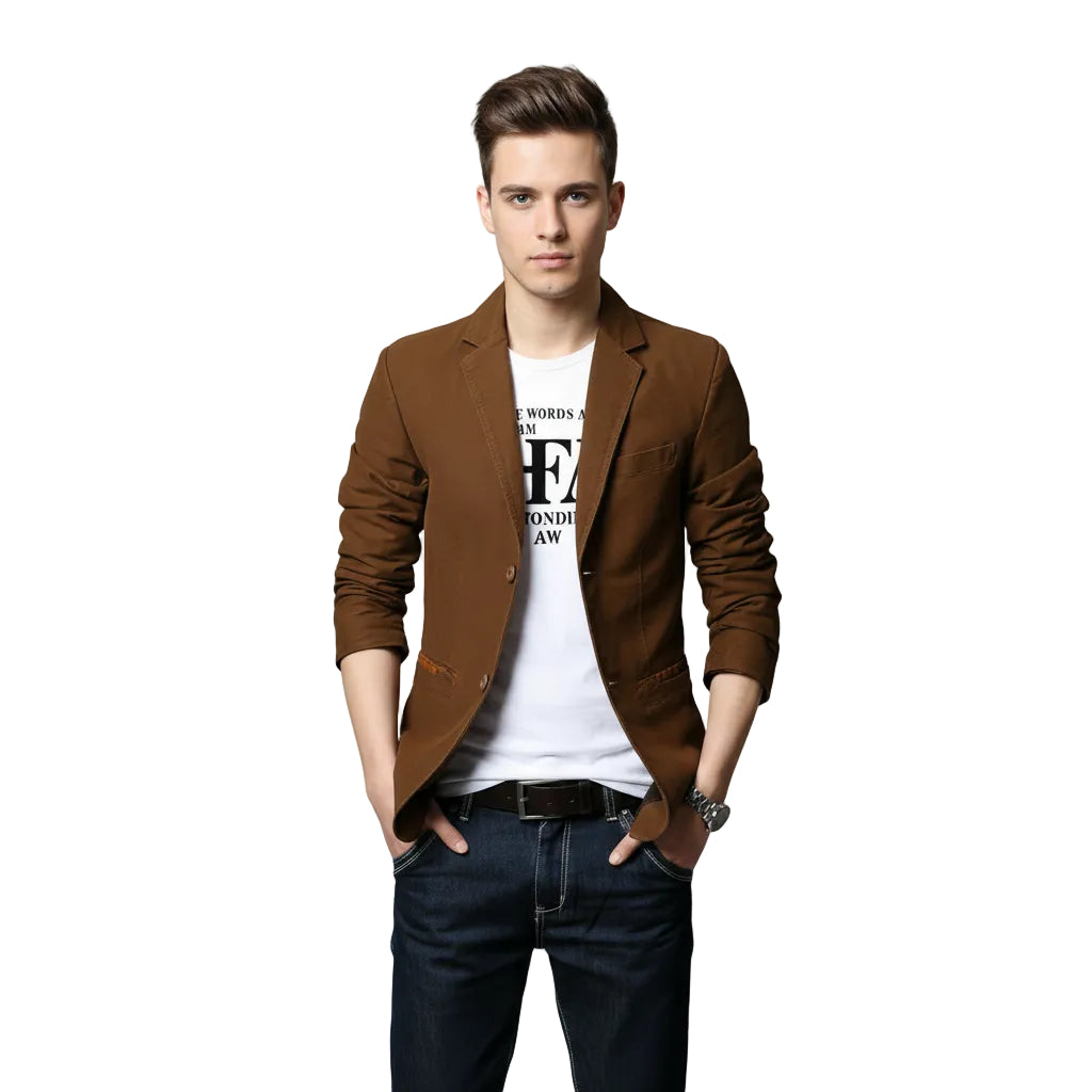 Men's Slim Fit Casual Designer Blazer Suit Jacket