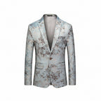 Men's Slim Fit Casual One Button Blazer Jacket