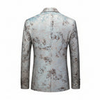 Men's Slim Fit Casual One Button Blazer Jacket