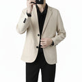 Men's Summer Slim Fit Business Casual Drapey Blazer Jacket