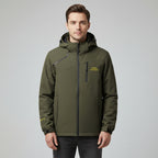 Men's Waterproof Fleece Lined Padded Winter Jacket
