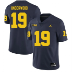 Men's #19 Bryce Underwood Michigan Wolverines College Football Jersey