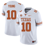 Men's #10 Vince Young Texas Longhorns College Football Jersey