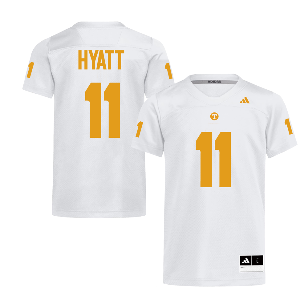 Men's #11 Jalin Hyatt Tennessee Volunteers Football Jersey - Image 2