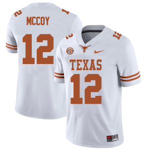 Men's #12 Colt McCoy Texas Longhorns College Football Jersey