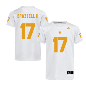Men's #17 Chris Brazzell II Tennessee Volunteers Football Jersey