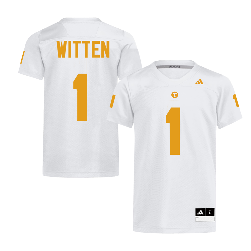 Men's #1 Jason Witten Tennessee Volunteers Football Jersey - Image 2