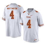 Men's #4 Jordan Whittington Texas Longhorns College Football Jersey
