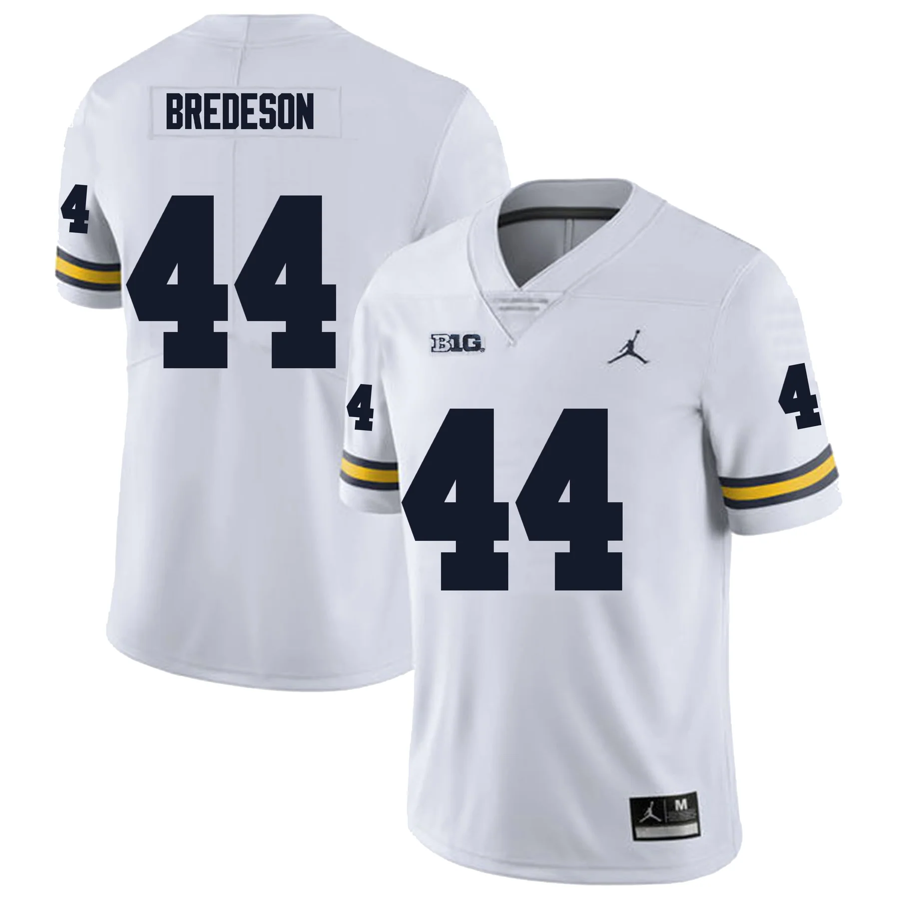 Men's #44 Max Bredeson Michigan Wolverines College Football Jersey - Image 2