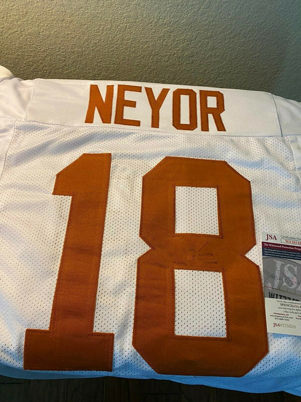Men's #18 Isaiah Neyor Texas Longhorns College Football Jersey - Image 2
