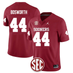 Men's #44 Brian Bosworth Oklahoma Sooners Football Jersey