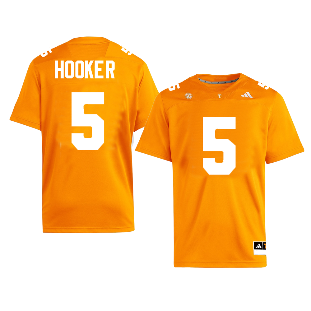 Men's #5 Hendon Hooker Tennessee Volunteers Football Jersey - Image 3