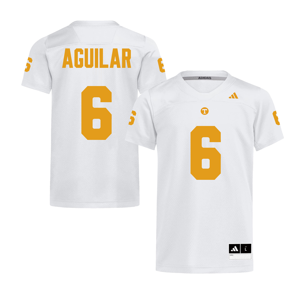 Men's #6 Joey Aguilar Tennessee Volunteers Football Jersey - Image 2
