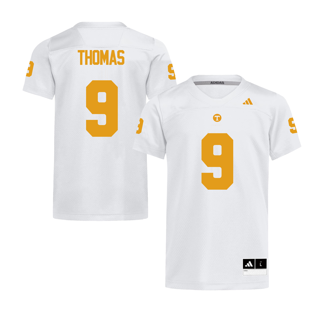Men's #9 Star Thomas Tennessee Volunteers Football Jersey - Image 2