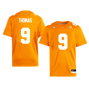 Men's #9 Star Thomas Tennessee Volunteers Football Jersey