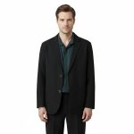 Men's Summer Slim Fit Business Casual Drapey Blazer Jacket