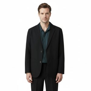 Men's Summer Slim Fit Business Casual Drapey Blazer Jacket