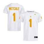 Men's #1 TJ Metcalf Tennessee Volunteers Football Jersey