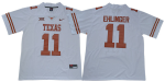 Men's #11 Sam Ehlinger Texas Longhorns College Football Jersey