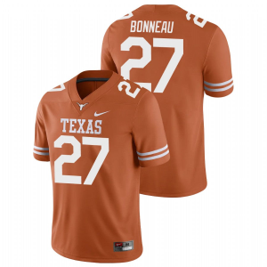 Men's #27 Skyler Bonneau Texas Longhorns College Football Jersey