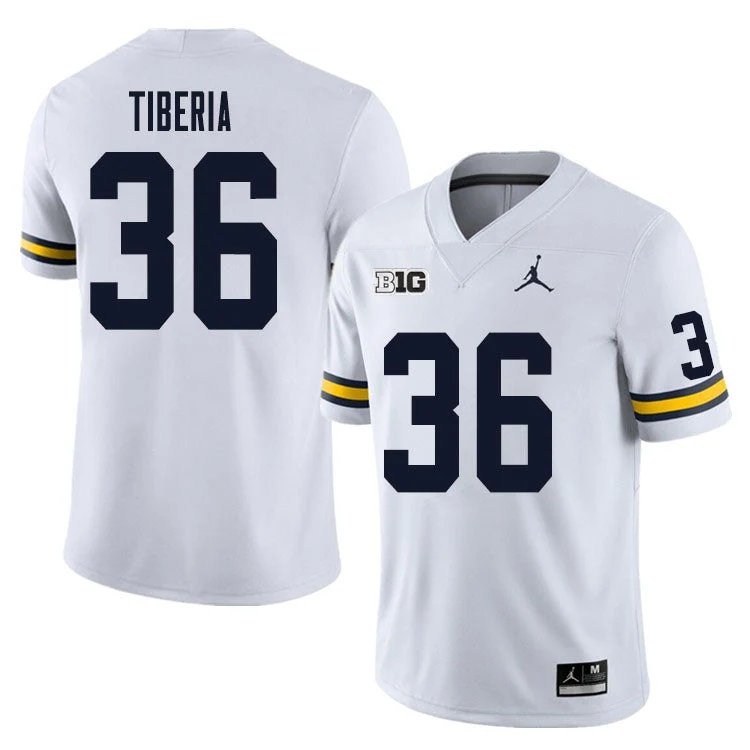 Men's #36 Nico Tiberia Michigan Wolverines College Football Jersey - Image 2
