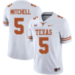 Men's #5 Adonai Mitchell Texas Longhorns College Football Jersey
